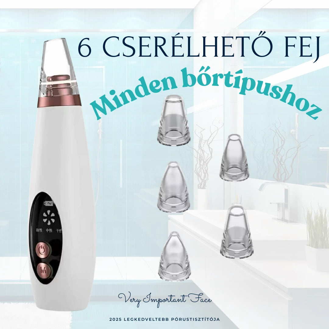 VIF™ DermaPure-vákuumos pórustisztító