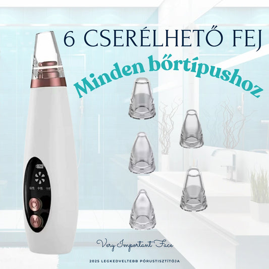 VIF™ DermaPure-vákuumos pórustisztító