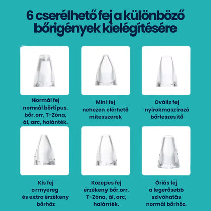 VIF™ DermaPure-vákuumos pórustisztító